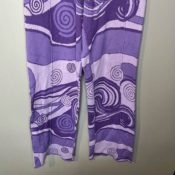 Purple Swirl Women's Jumpsuit - Picture 6 of 12